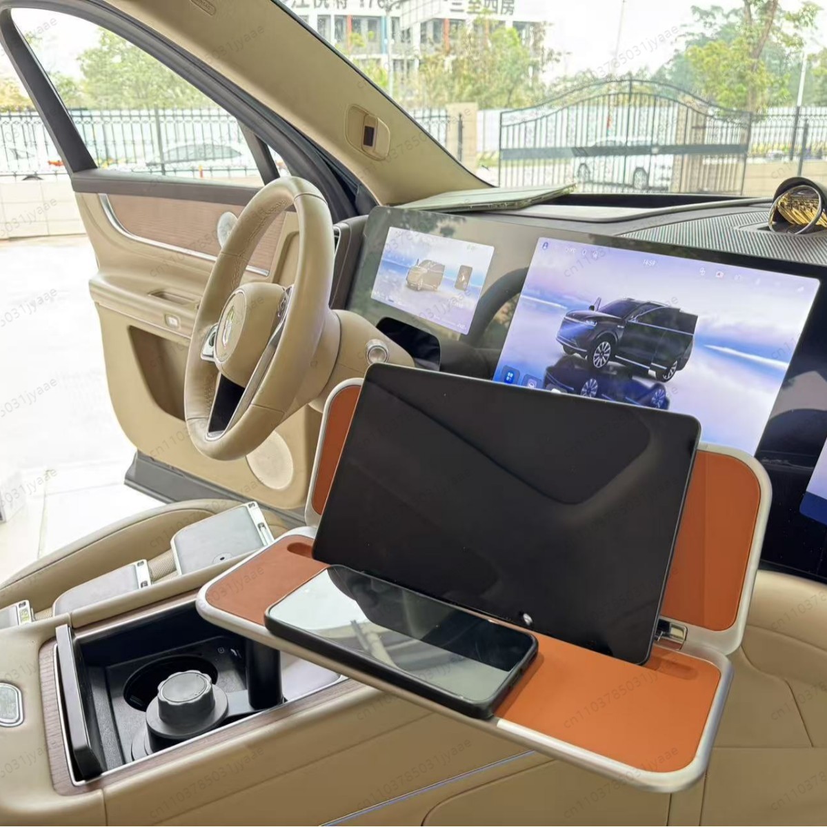 Back Seat Car Table - Neuer faltbarer Auto-Tisch, tragbarer Laptop-Schreibtisch &