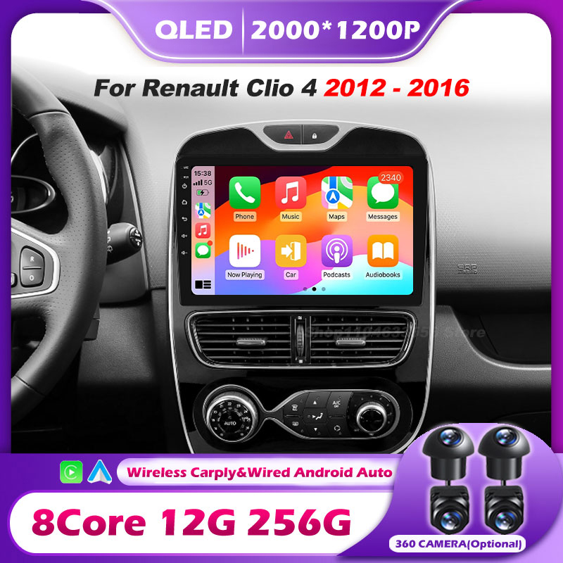 Car Accessories Online - Für Renault Clio 4 2012-2016 Carplay