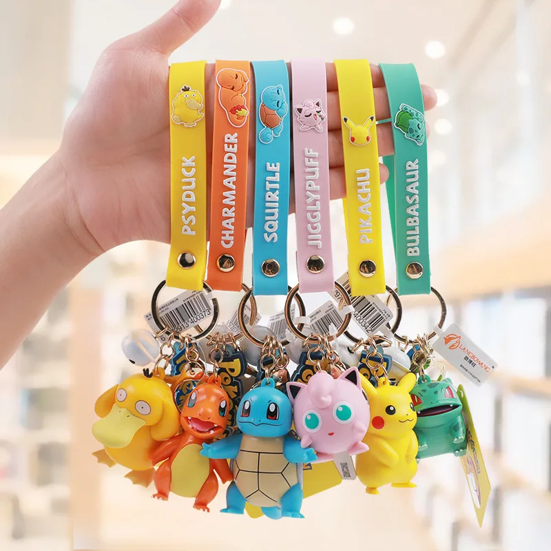Car Accessories Xmas Gifts - Pokemon Schlüsselanhänger Anime Niedliche Pikachu Figur