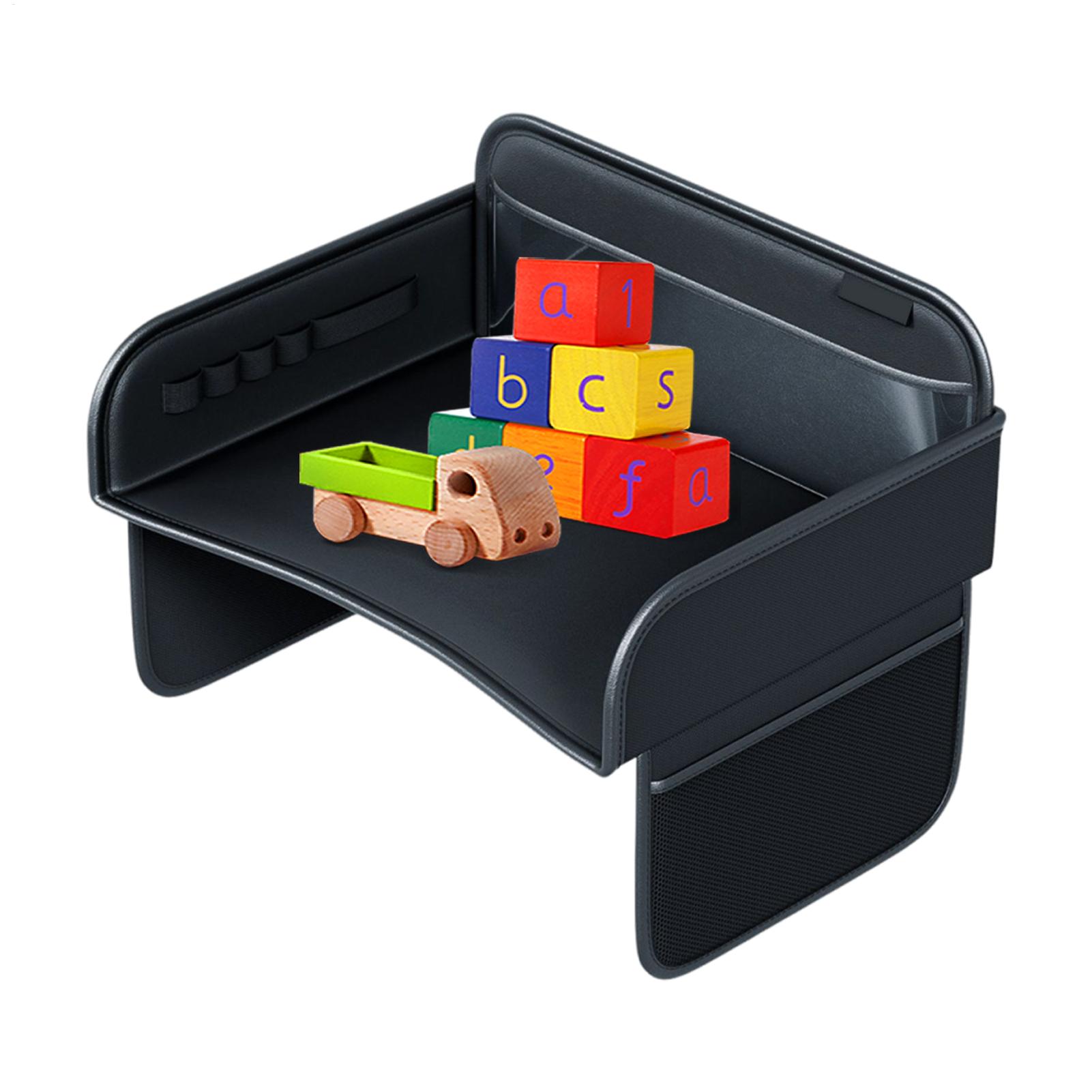 Back Seat Car Table - Kinder-Auto-Esstisch, universeller Auto-Sitz-Reisetisch, Rücksitz-Spielzeug-Organizer, Tischhalter für