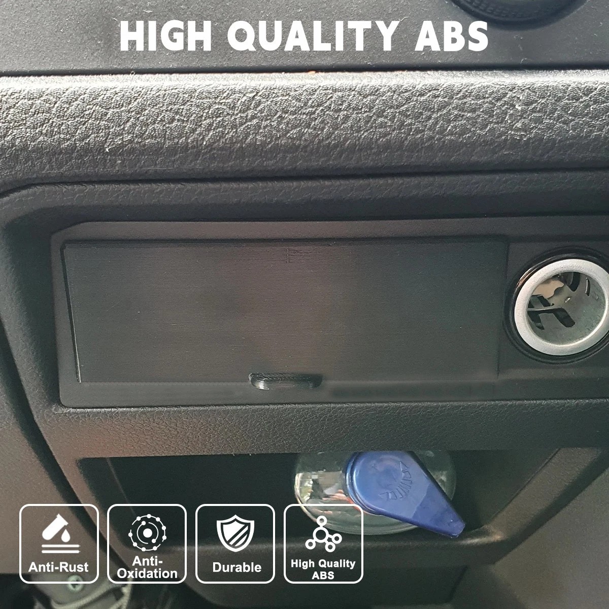 Car Accessories For Dashboard - Auto Dash Center Schublade Schwarz Kunststoff