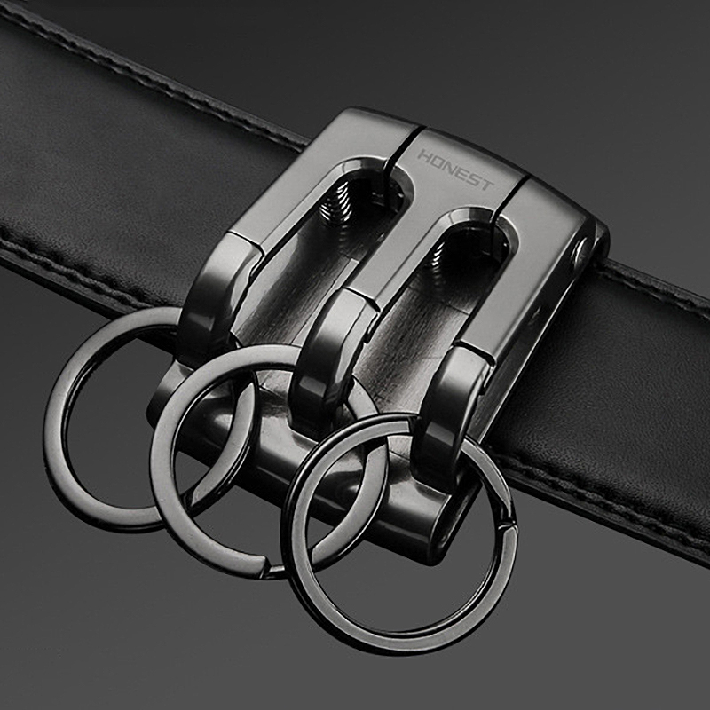 Car Accessories Xmas Gifts - Ehrlicher klassischer Gürtel-Schlüsselanhänger, langlebiger Auto-Schlüsselanhänger, luxuriöse