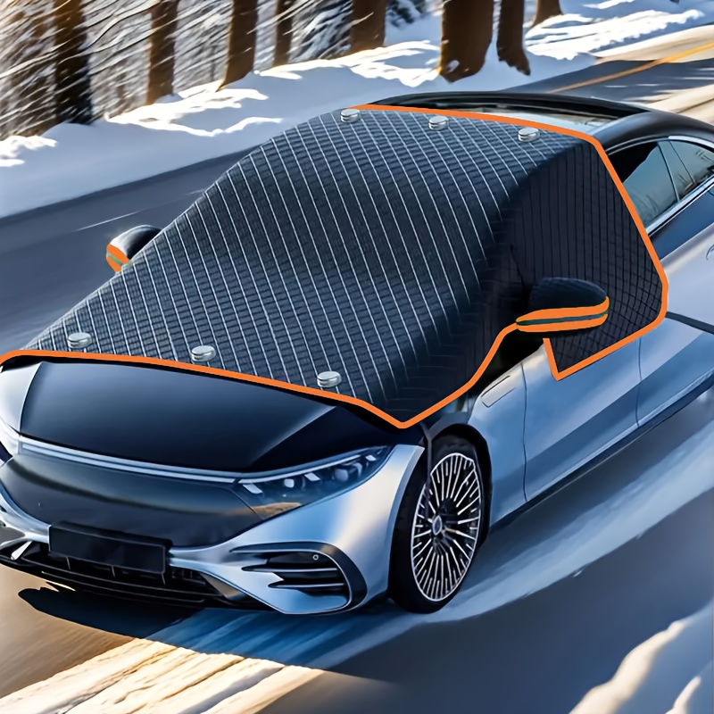 Car Accessories For Winter - Magnetische und feste Riemen-Schneedecke für die