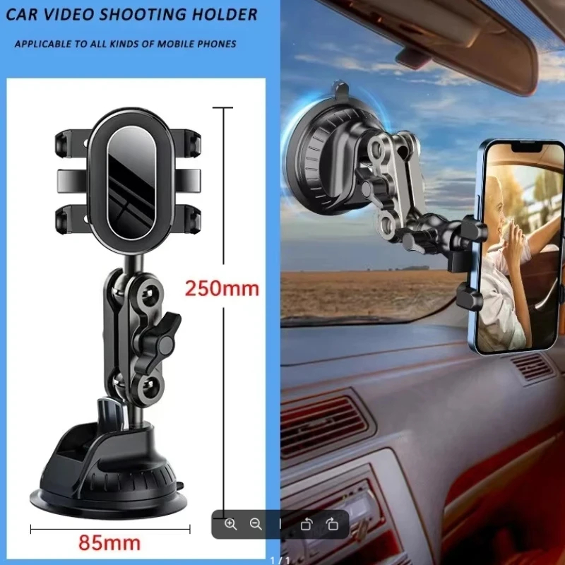 Car Accessories Online - Auto-Handyhalterung mit Videoaufnahme, Universeller Magic Arm