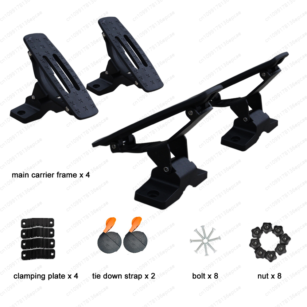 Car Roof Rack Cross Bar - Universelle Kajak-Sattel-Kanu-Dachträgerhalterung, geeignet für die meisten