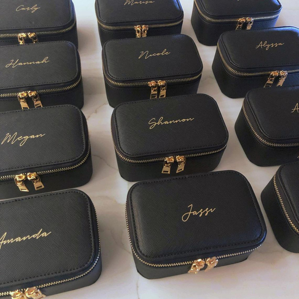 Car Accessories Name - Personalisierte Schmuckschatulle mit Namen, Reiseetui für