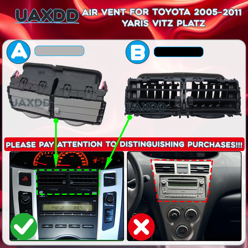 Lüftungsgitter für Toyota Yari – Car Accessories For Dashboard Bewertung und Preis