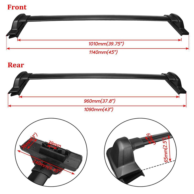 OEM-Stil Dachträger für Honda  – Car Roof Rack Cross Bar Bewertung und Preis