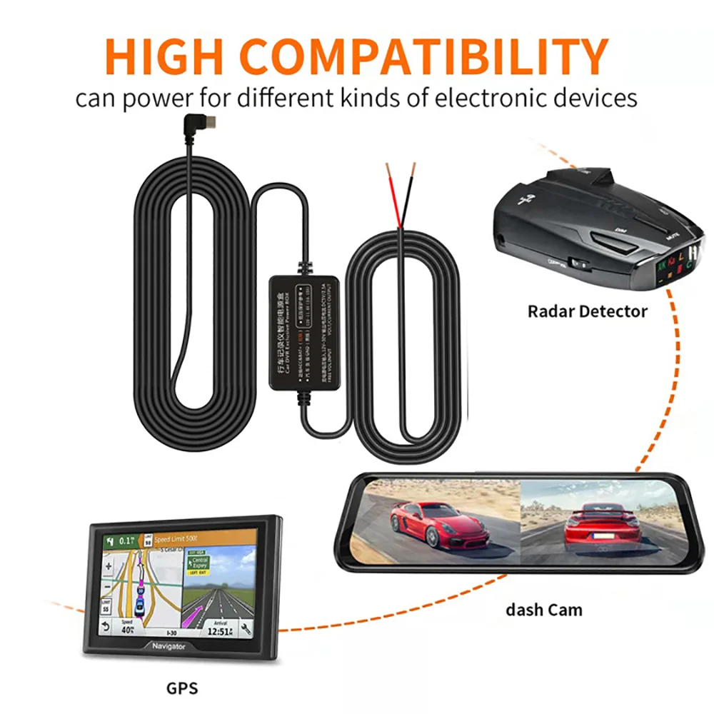 Auto-Dashcam-Abwärtsspannungsk – Car Accessories Online Bewertung und Preis