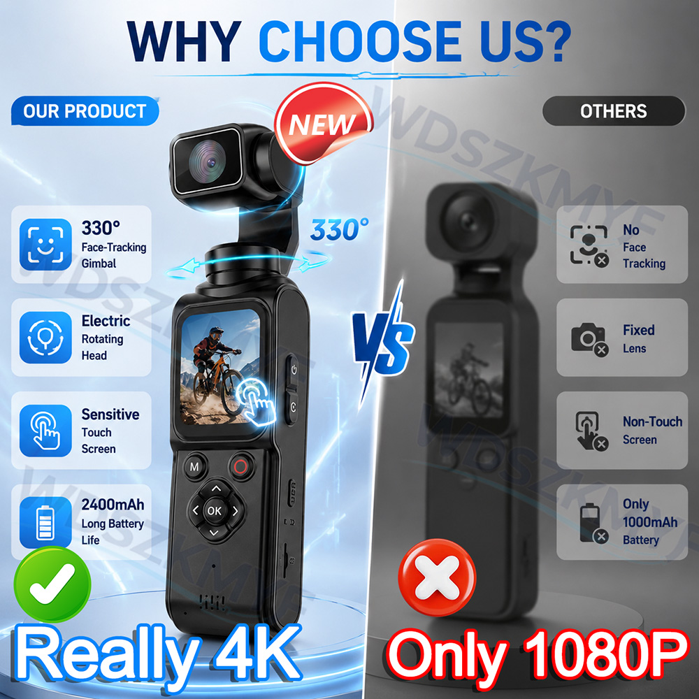330 °   Face Track 4K Tragbare – Car Accessories Online Bewertung und Preis