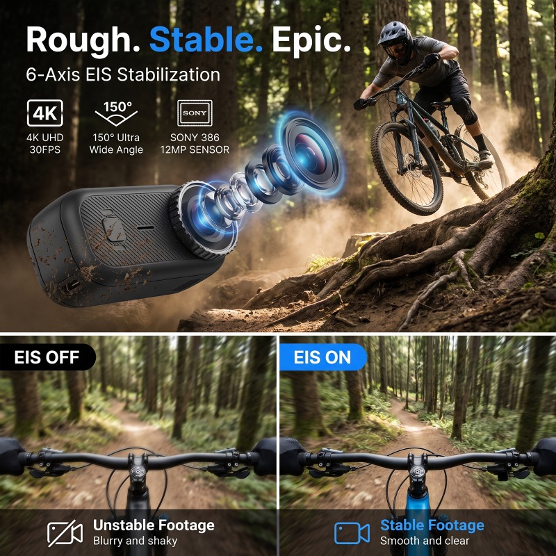 APEX Action 4K Kamera Mini POV – Car Accessories Online Bewertung und Preis