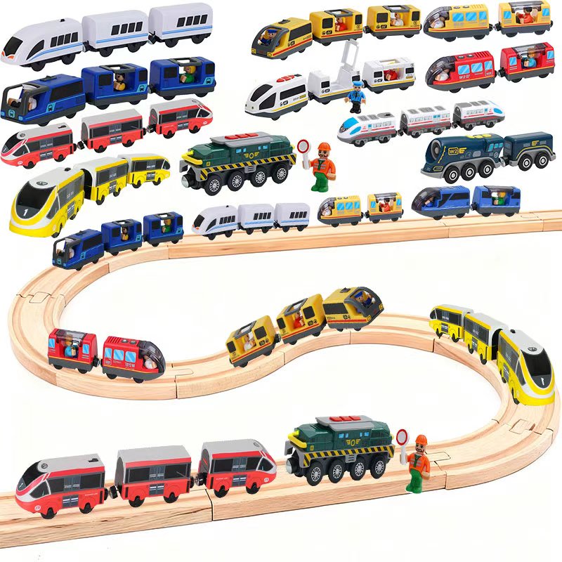 Holz Eisenbahn Zug Lokomotive  – Car Accessories Xmas Gifts Bewertung und Preis