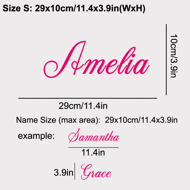 Personalisierter Namens-Vinyl- – Car Accessories Name Bewertung und Preis