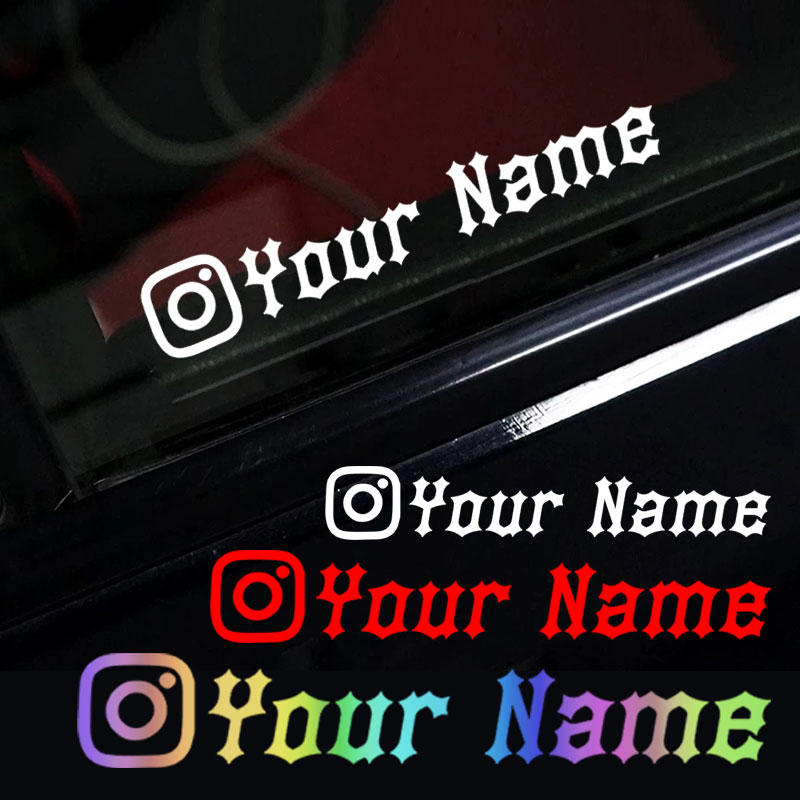 1 Stück Gotischer Personalisie – Car Accessories Name Bewertung und Preis