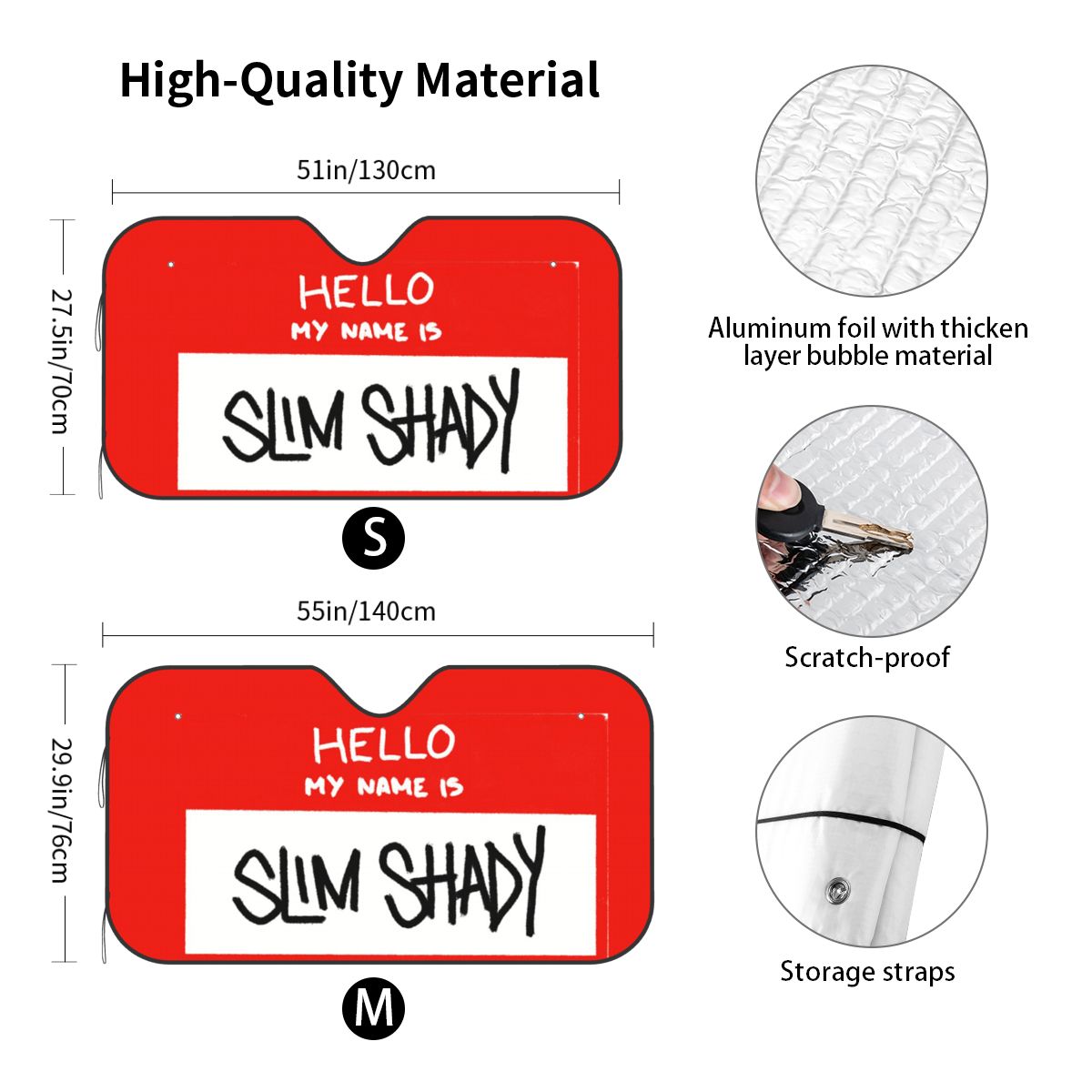 Hello My Name Is Slim Shady Em – Car Accessories Name Bewertung und Preis