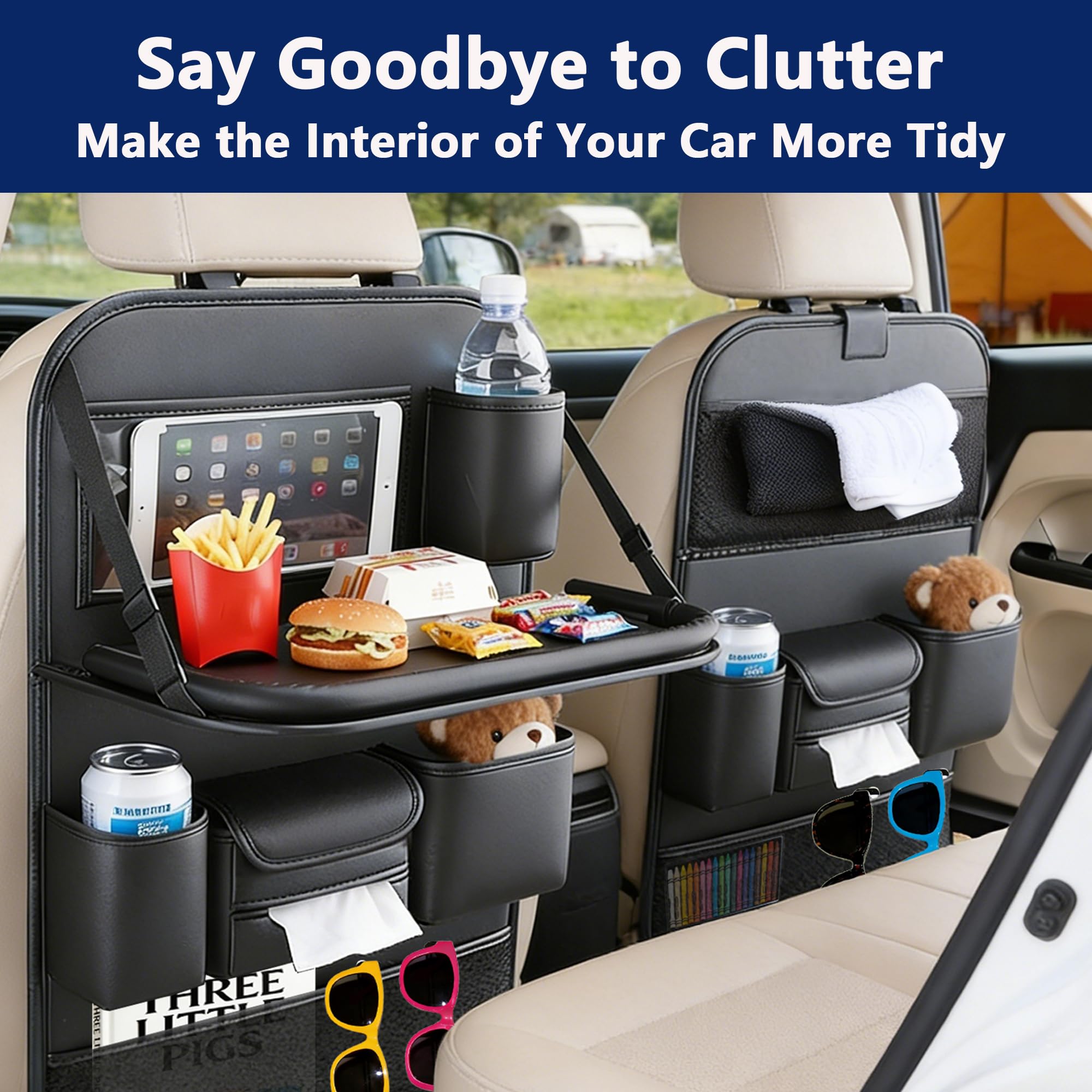 Multifunktionaler Auto-Rücksit – Back Seat Car Table Bewertung und Preis