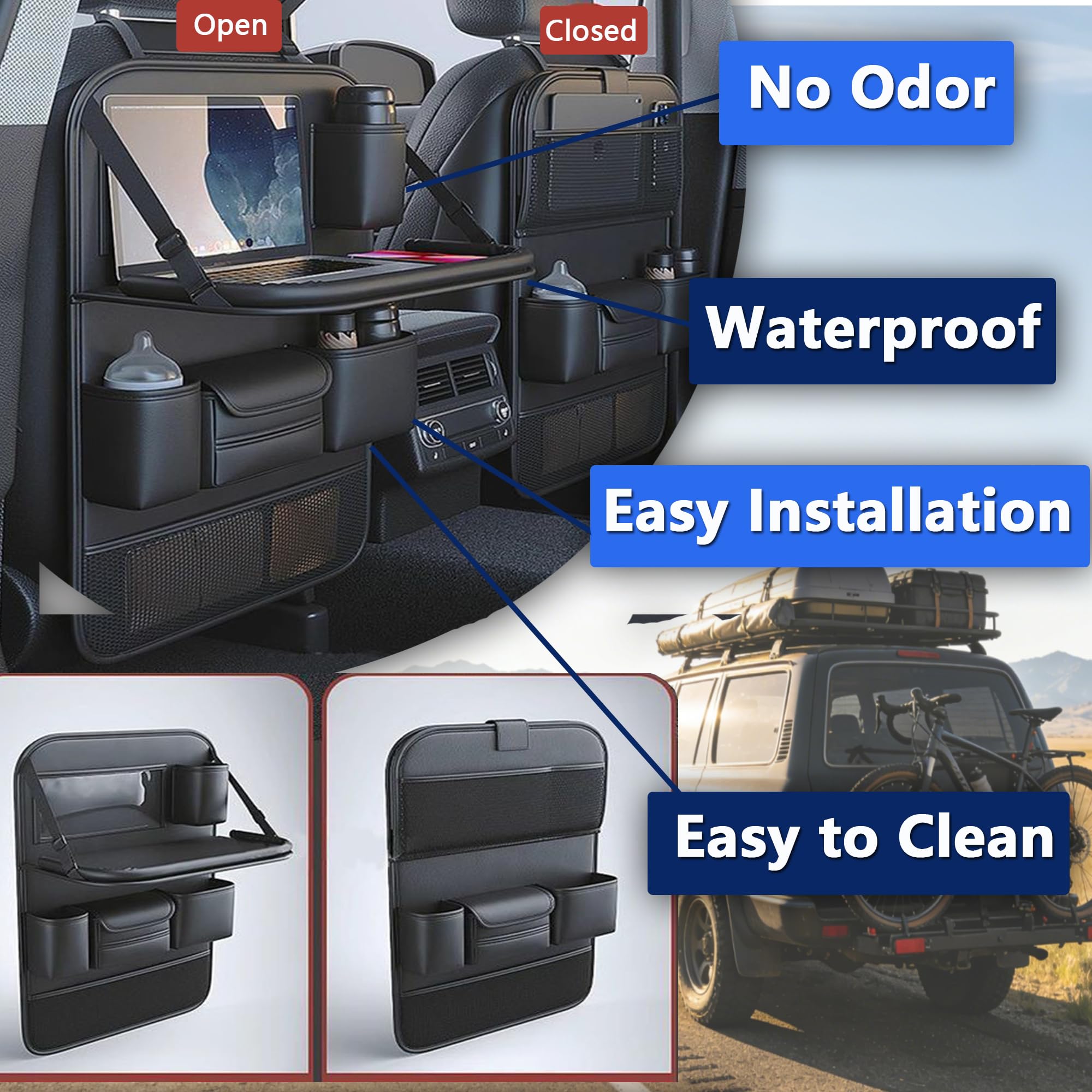Multifunktionaler Auto-Rücksit – Back Seat Car Table Bewertung und Preis