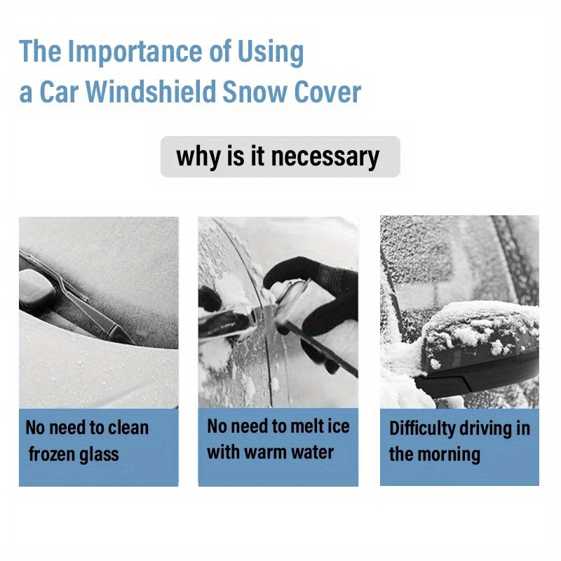 Auto Windschutzscheibe Schnee  – Car Accessories For Winter Bewertung und Preis