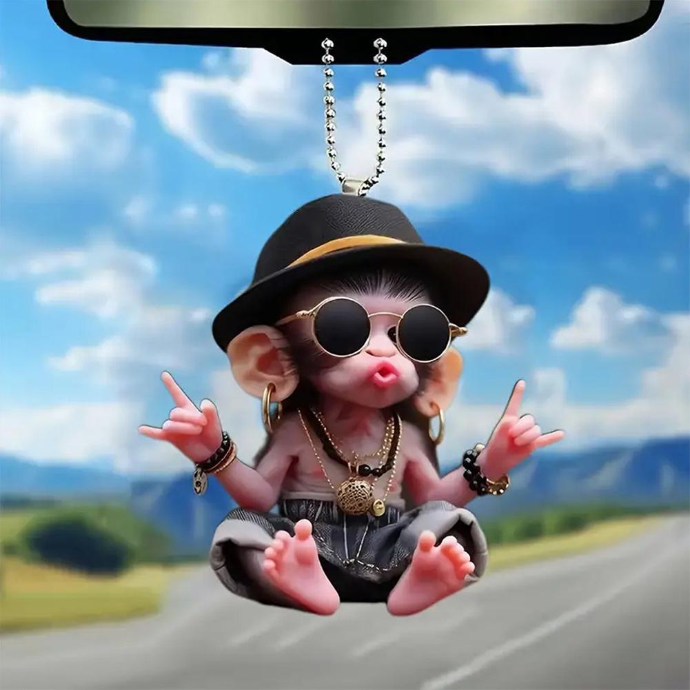 Affe Schlüsselanhänger Kreativ – Car Accessories Xmas Gifts Bewertung und Preis