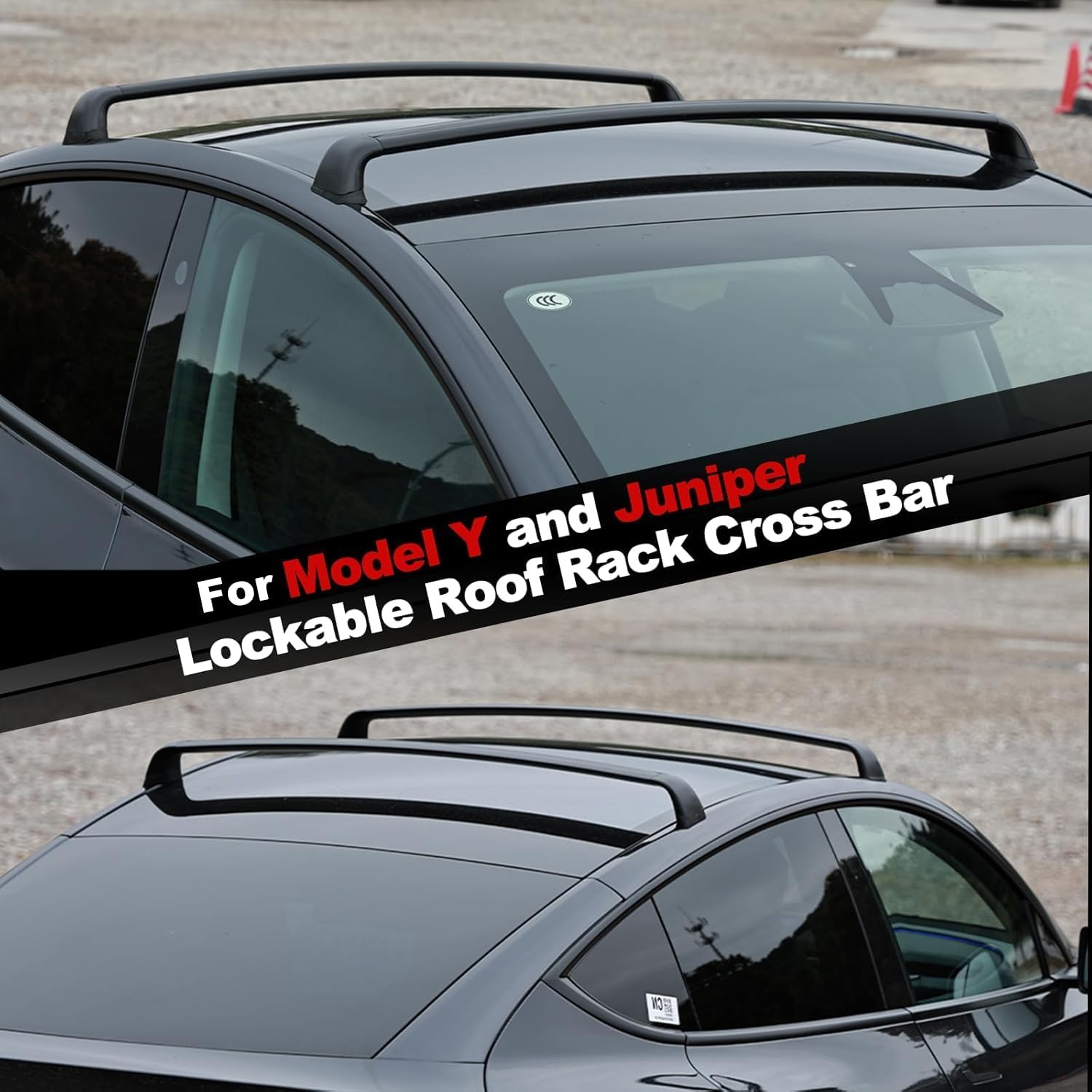 Für Tesla Model Y Juniper Dach – Car Roof Rack Cross Bar Bewertung und Preis