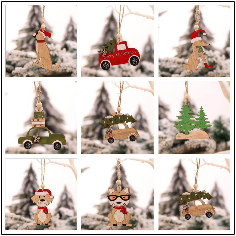 8-teiliges Weihnachtsanhänger  – Car Accessories Xmas Gifts Bewertung und Preis